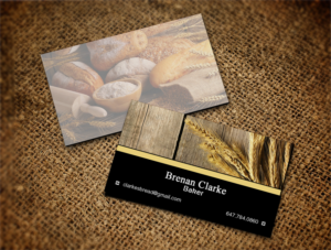 Business Card Design by Lanka Ama for Clarke's Bread | Design: #10719690