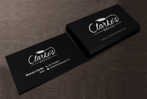 Business Card Design by chandrayaan.creative for Clarke's Bread | Design: #10720390