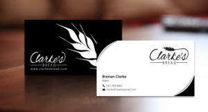 Business Card Design by chandrayaan.creative for Clarke's Bread | Design #10720416