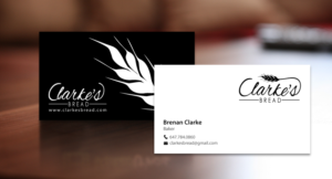 Business Card Design by chandrayaan.creative for Clarke's Bread | Design: #10720419