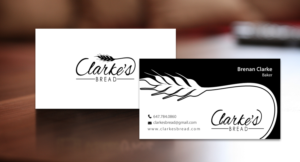Business Card Design by chandrayaan.creative for Clarke's Bread | Design: #10723336