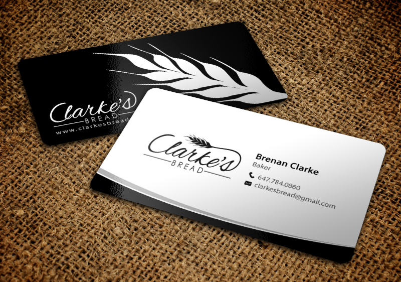 Business Card Design by chandrayaan.creative for Clarke's Bread | Design #10723346