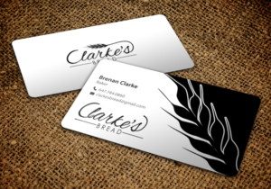 Business Card Design by chandrayaan.creative for Clarke's Bread | Design: #10723347