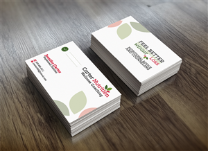 Design de Carte de Visite par MS Design pour Carter Nutrition | Design #2246905