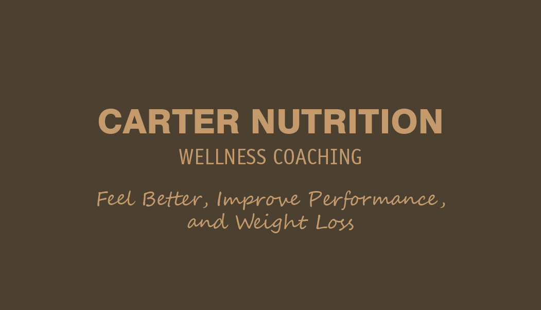 Diseño de Tarjeta de Presentación por Krishna para Carter Nutrition | Diseño #2257335