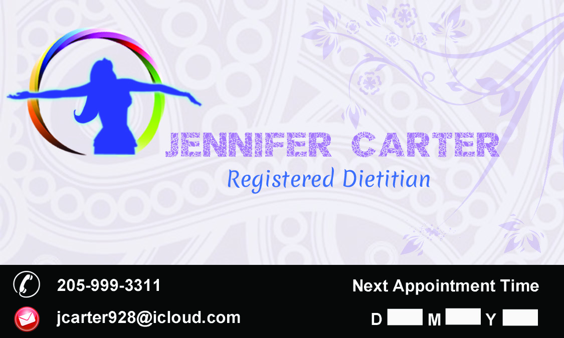 Business Card Design by gihan for Carter Nutrition | Design #2240663