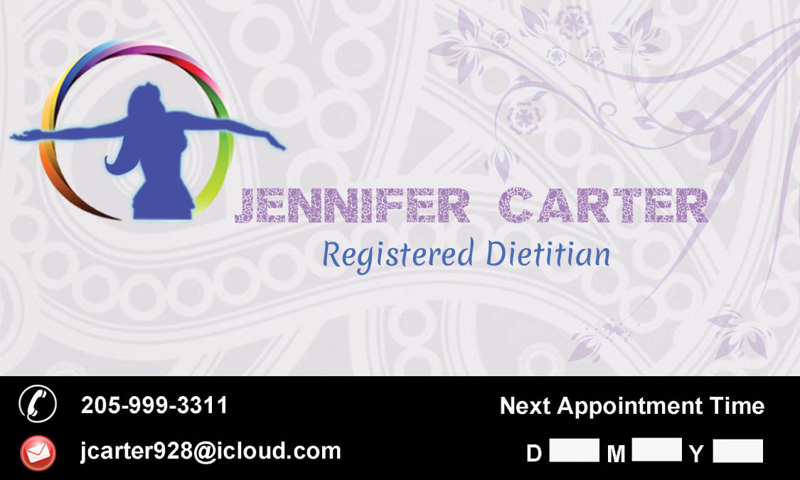 Business Card Design by gihan for Carter Nutrition | Design #2240700