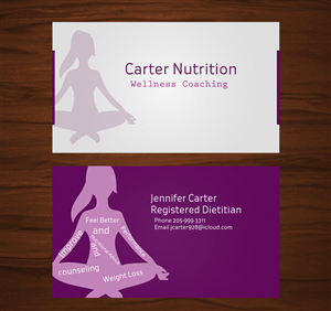 Business Card Design by areeba for Carter Nutrition | Design: #2242758