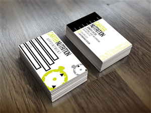 Business Card Design by Kirsti VandeVord for Carter Nutrition | Design: #2257506