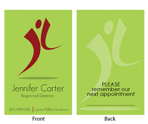 Business Card Design by Gautami Hazra for Carter Nutrition | Design: #2249893
