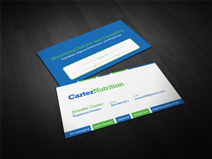 Nutritionist Business Card Design | Design de Carte de Visite par diRtY.EMM