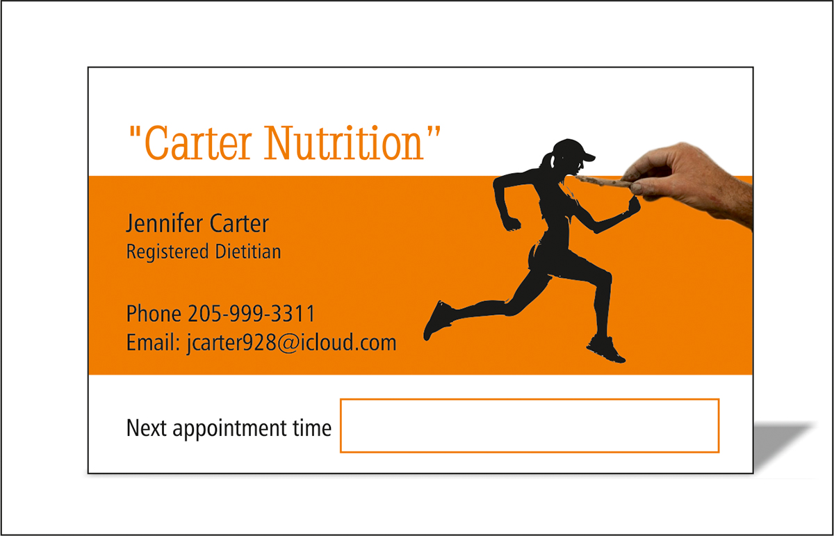 Diseño de Tarjeta de Presentación por dkthedon para Carter Nutrition | Diseño #2250662
