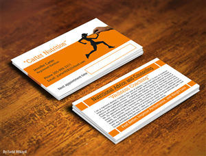 Diseño de Tarjeta de Presentación por dkthedon para Carter Nutrition | Diseño: #2250678