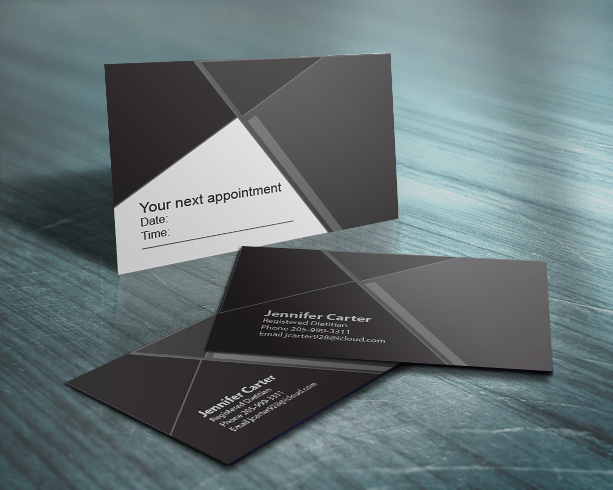 Design de Carte de Visite par nafizrahat pour Carter Nutrition | Design #2236638