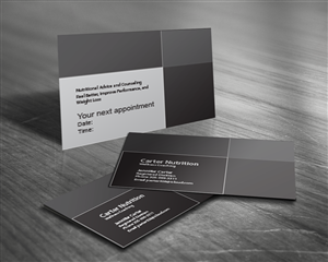 Nutritionist Business Card Design | Business Card Design by nafizrahat