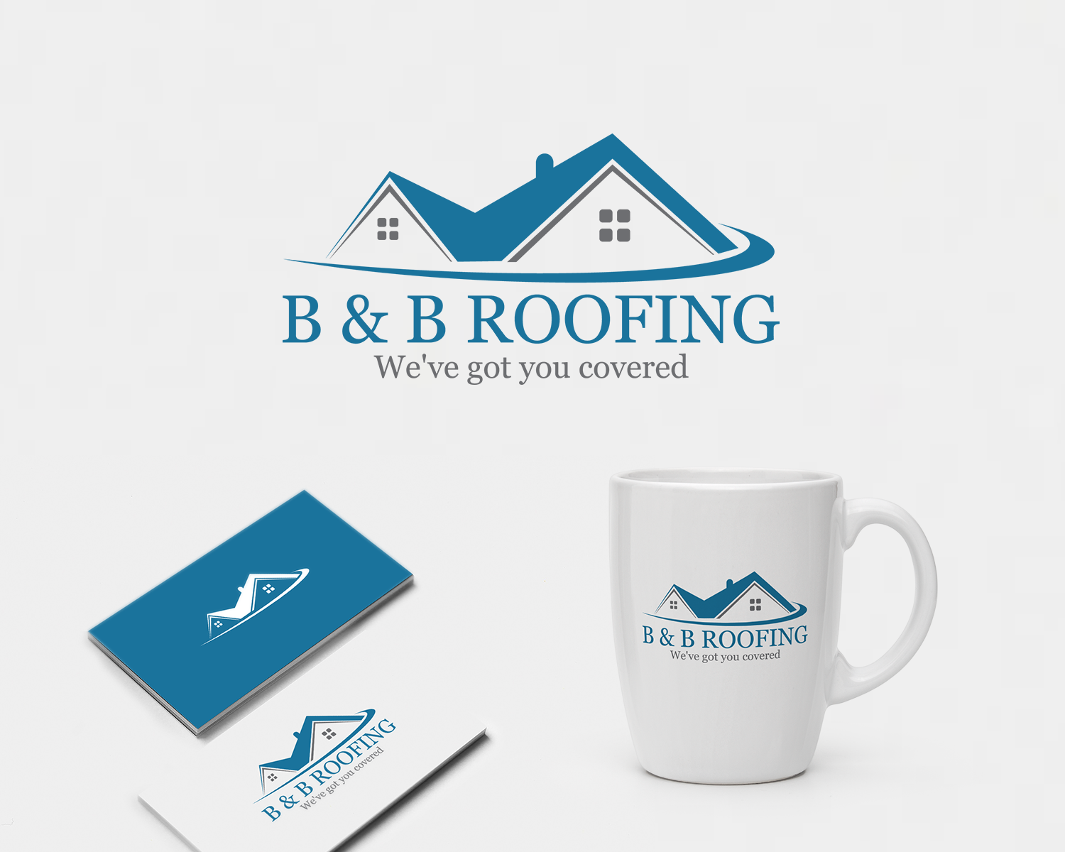 Logo-Design von Firstception für B&B Roofing Inc | Design: #10714230