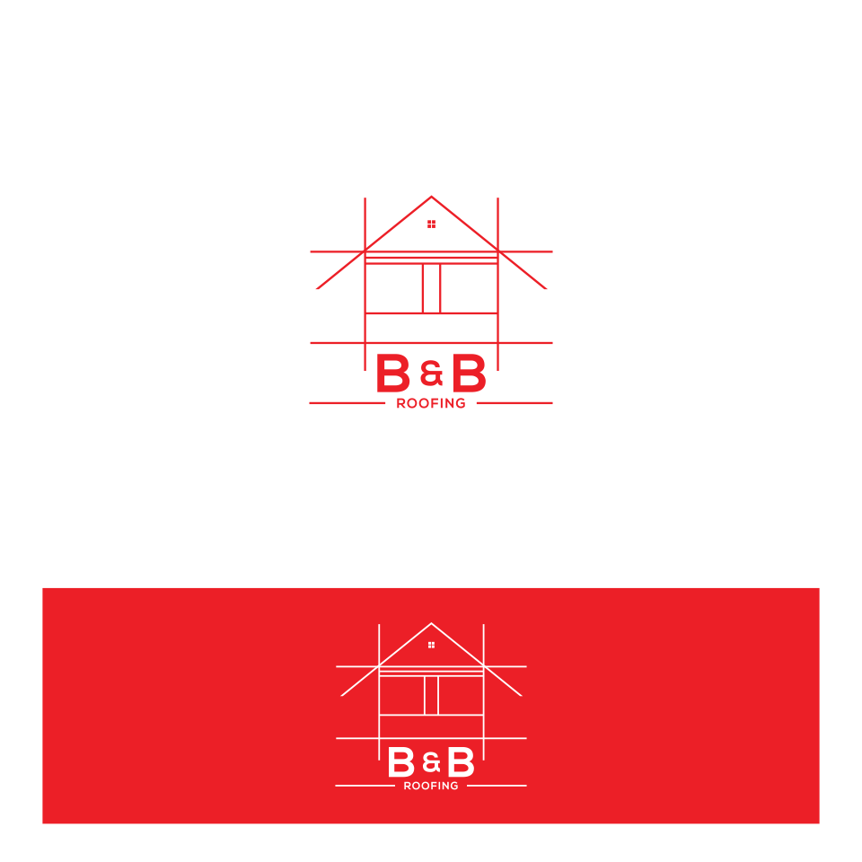 Logo Design by twin's for B&B Roofing Inc | Design #10739657