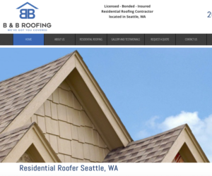 Logo-Design von Zane_Graph_Design für B&B Roofing Inc | Design: #10723193