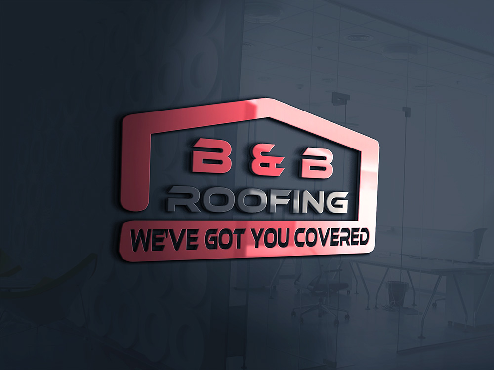 Logo Design by Miki for B&B Roofing Inc | Design #10814104