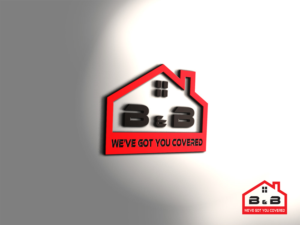 Logo Design by Miki for B&B Roofing Inc | Design #10814154