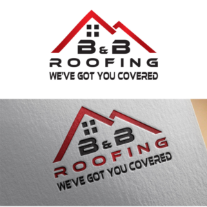 Logo Design by Miki for B&B Roofing Inc | Design: #10814200