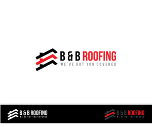 Logo-Design von e-graphics für B&B Roofing Inc | Design: #10719825
