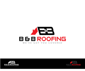 Logo-Design von e-graphics für B&B Roofing Inc | Design: #10719827