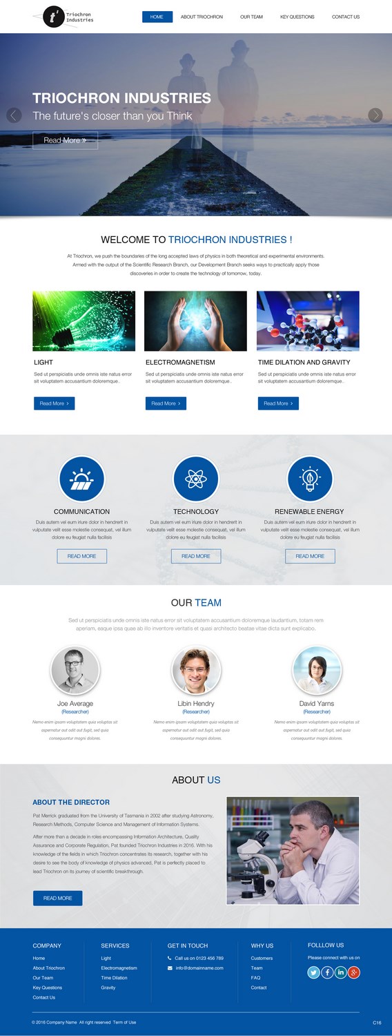 Web Design by pb for this project | Design #10735088