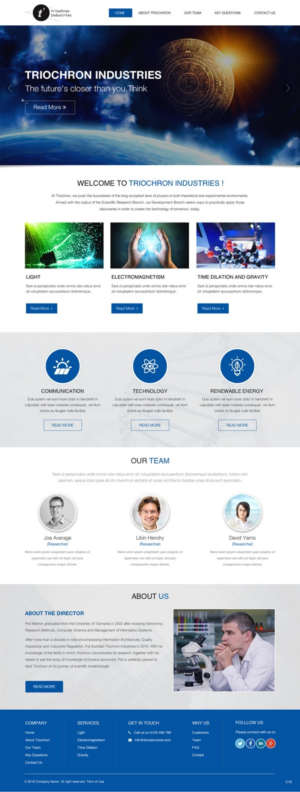 Web Design by pb for this project | Design: #10735089