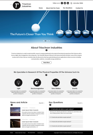 Web Design by Sbss for this project | Design: #10719038