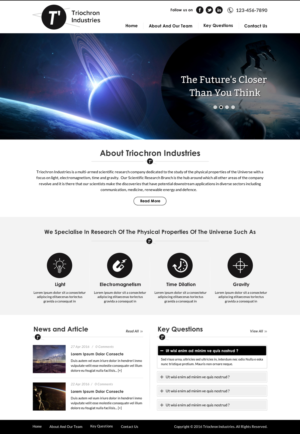 Web Design by Sbss for this project | Design: #10719039