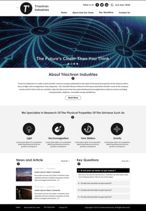 Web Design by Sbss for this project | Design: #10719040