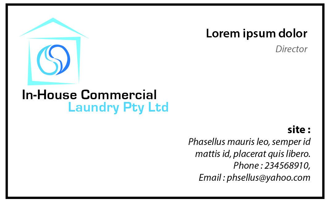 Diseño de Logo por iwn_itm para In-House Commercial Laundry | Diseño #10789178