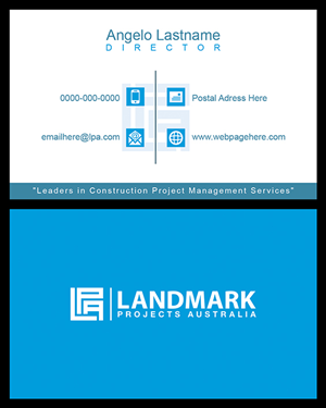 Business Card Design by RAYM's ARTvertising for this project | Design: #2288838