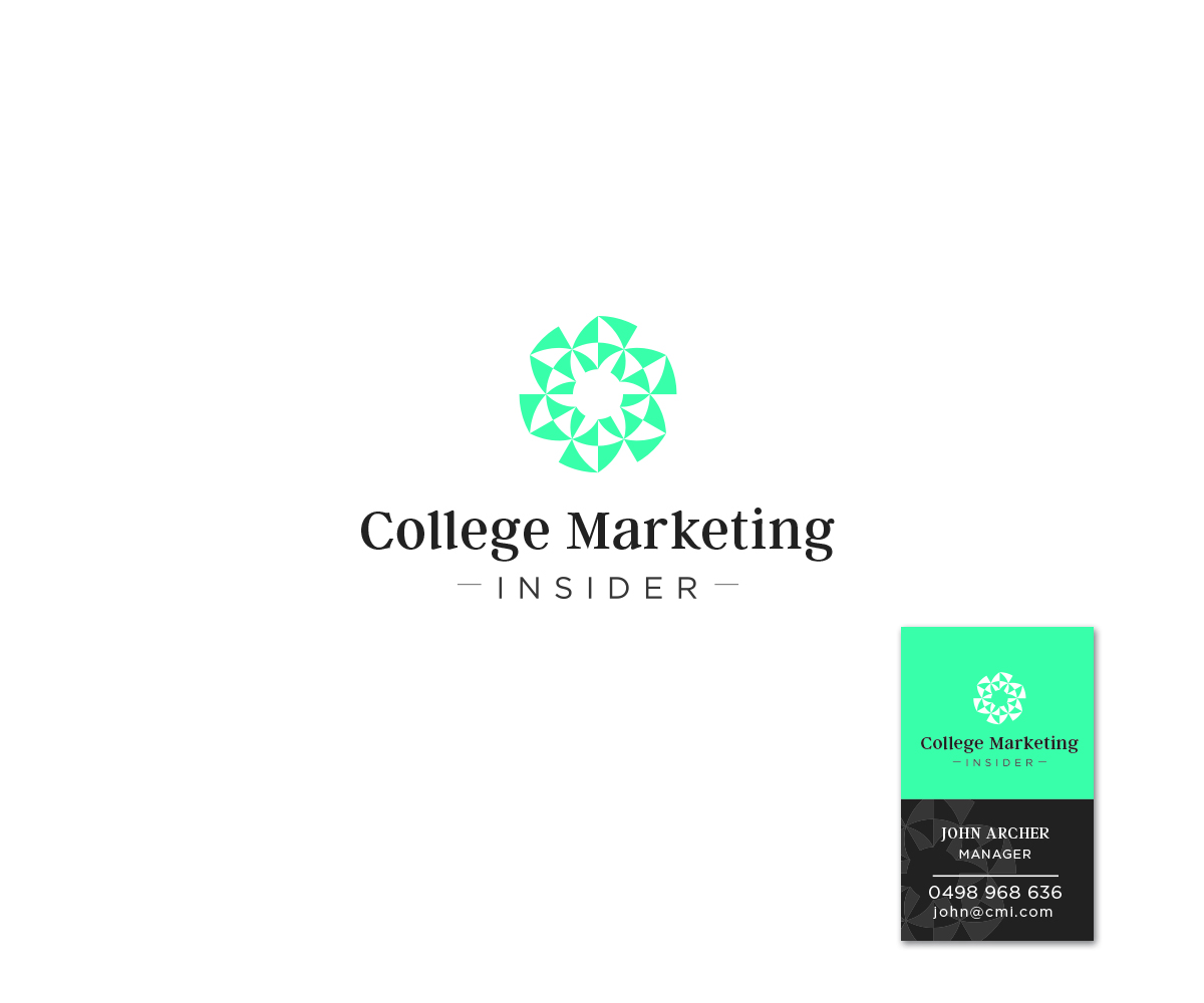 Logo Design by JACQUI for College Marketing Insider | Design #10715596