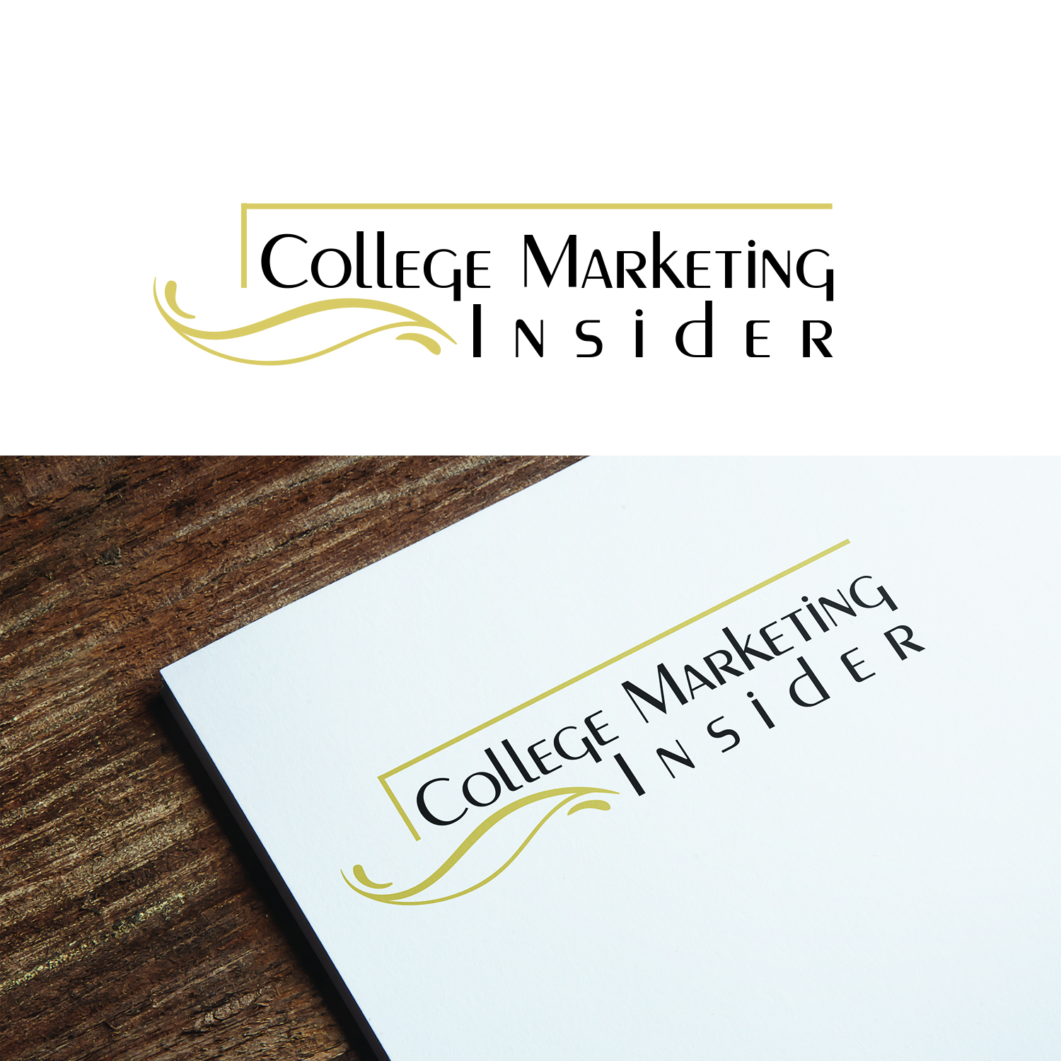 Logo Design by Sufisa for College Marketing Insider | Design #13007635
