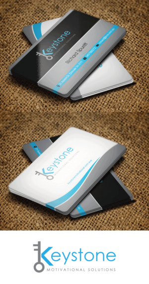 Business Card Design by Riz' for Keystone Motivational Solutions | Design: #10738926