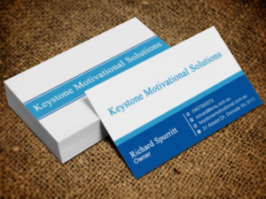 Business Card Design by Lanka Ama for Keystone Motivational Solutions | Design: #10719696
