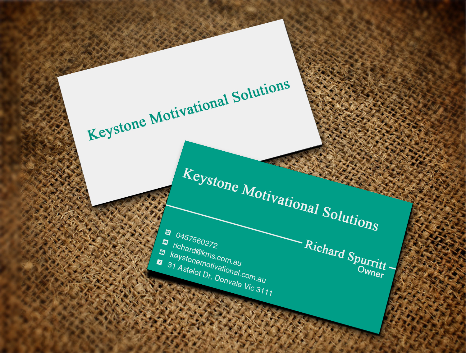 Business Card Design by Lanka Ama for Keystone Motivational Solutions | Design #10719697