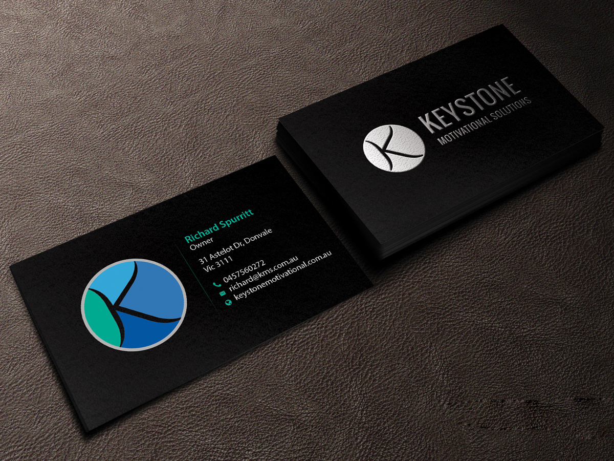 Design de Carte de Visite par Creations Box 2015 pour Keystone Motivational Solutions | Design #10735252