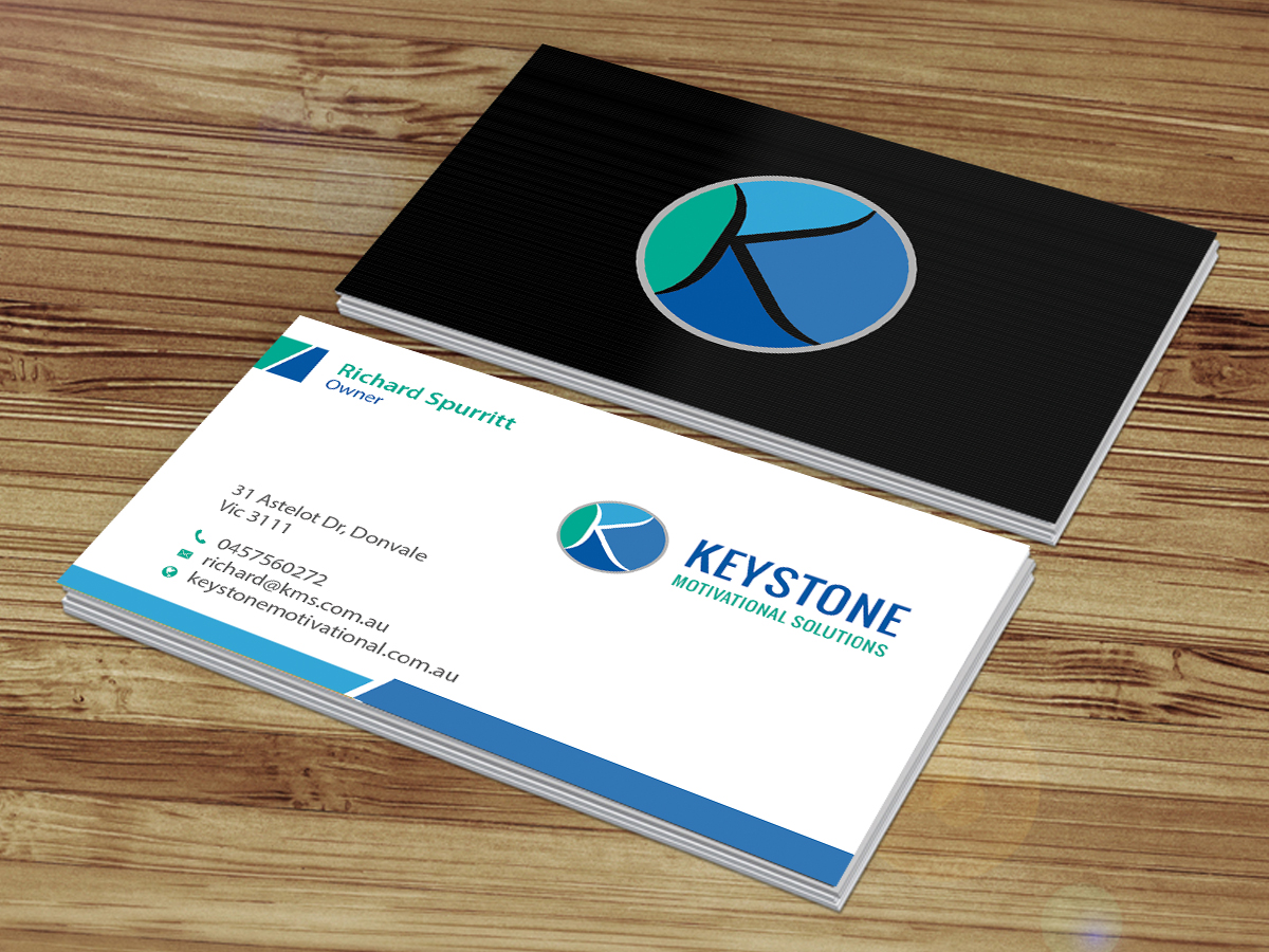 Business Card Design by Creations Box 2015 for Keystone Motivational Solutions | Design #10735255