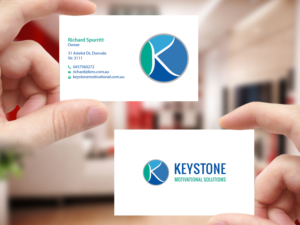 Business Card Design by Creations Box 2015 for Keystone Motivational Solutions | Design: #10735260