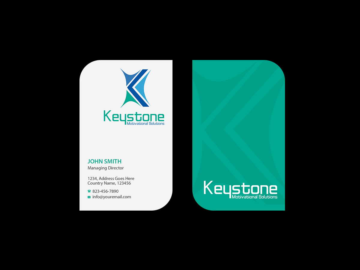 Business Card Design by Creations Box 2015 for Keystone Motivational Solutions | Design #10735275