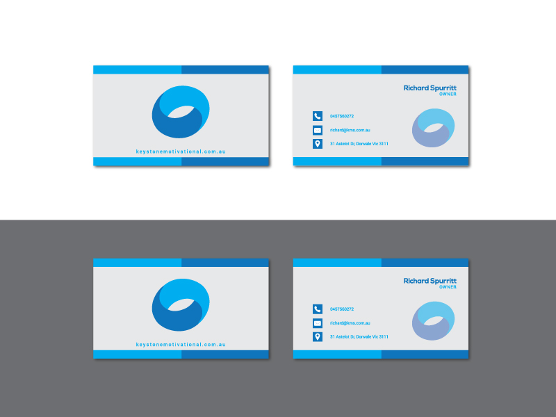 Business Card Design by khans for Keystone Motivational Solutions | Design #10764070