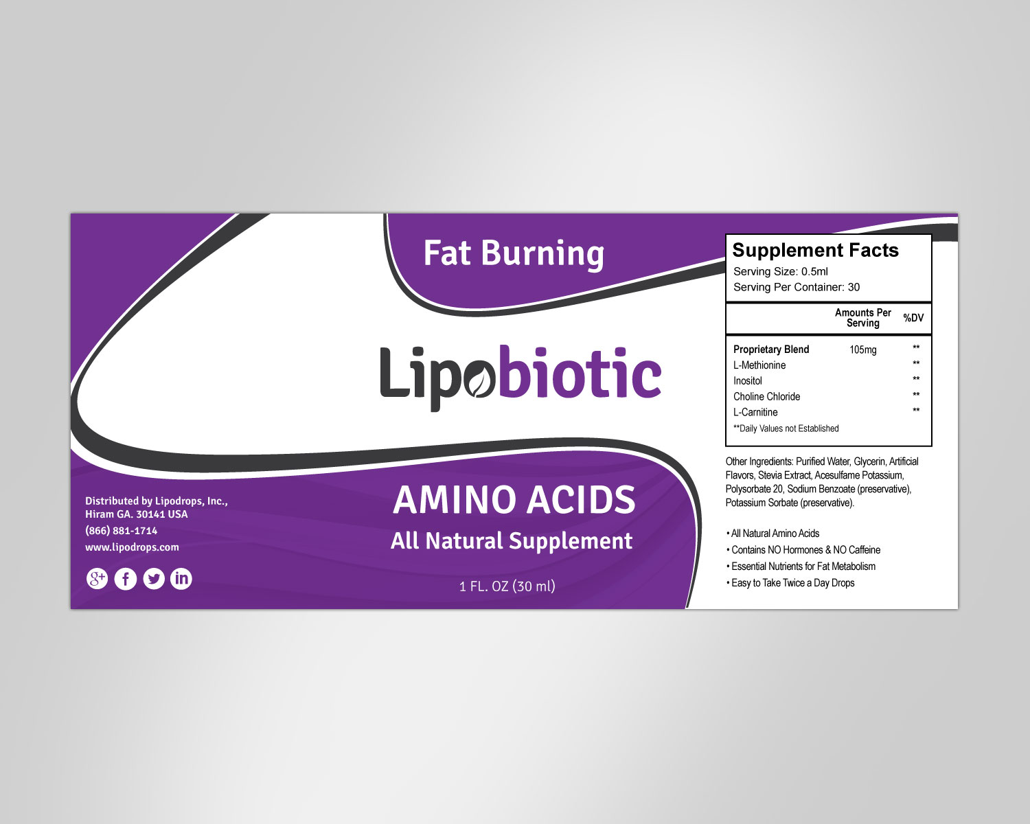 Packaging Design by pivotaldesign.biz for Lipoproducts | Design #10741266