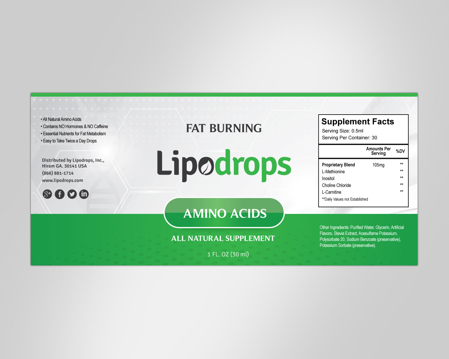 Verpackungs-Design von pivotaldesign.biz für Lipoproducts | Design #10741290