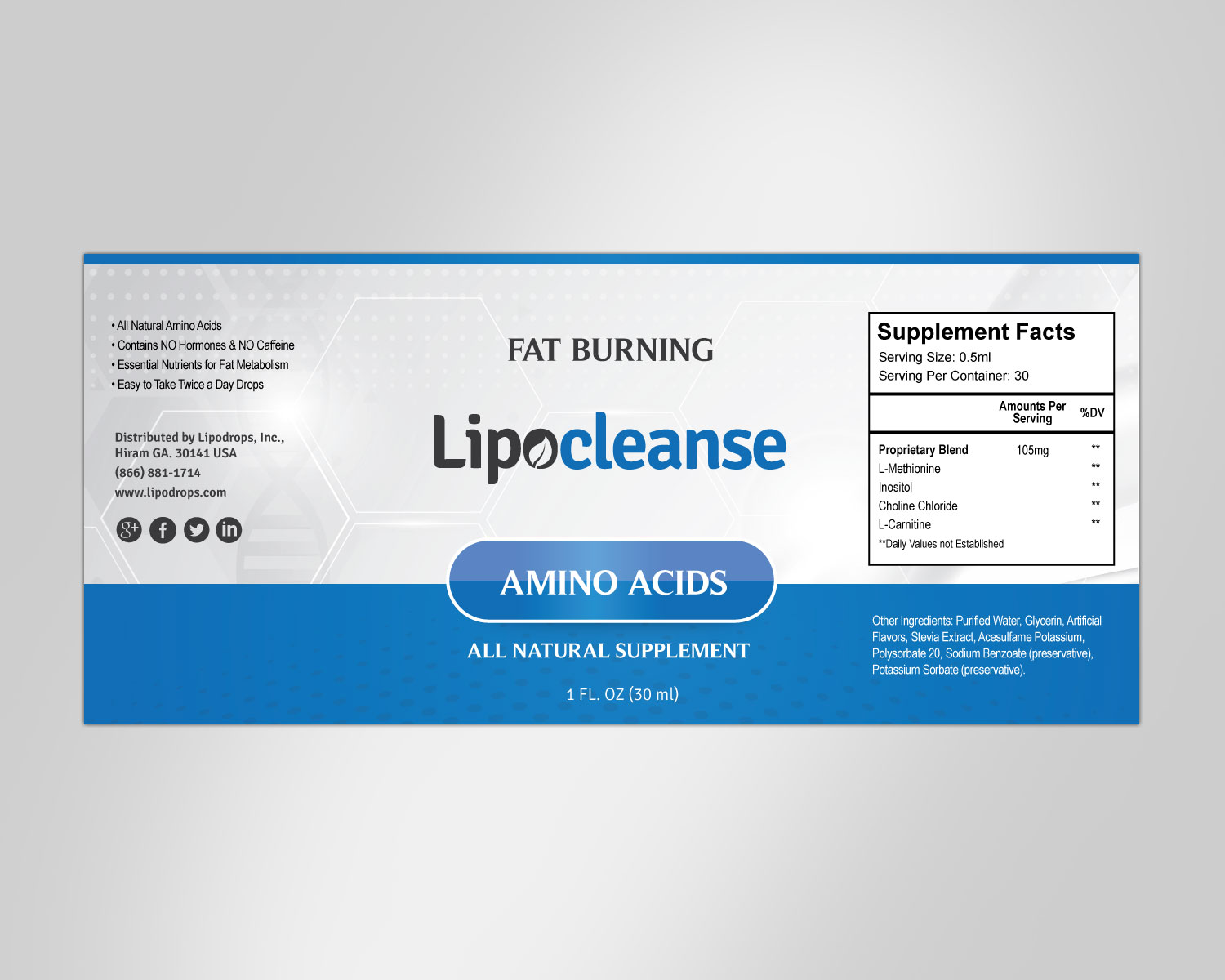 Diseño de Empaque por pivotaldesign.biz para Lipoproducts | Diseño #10741292
