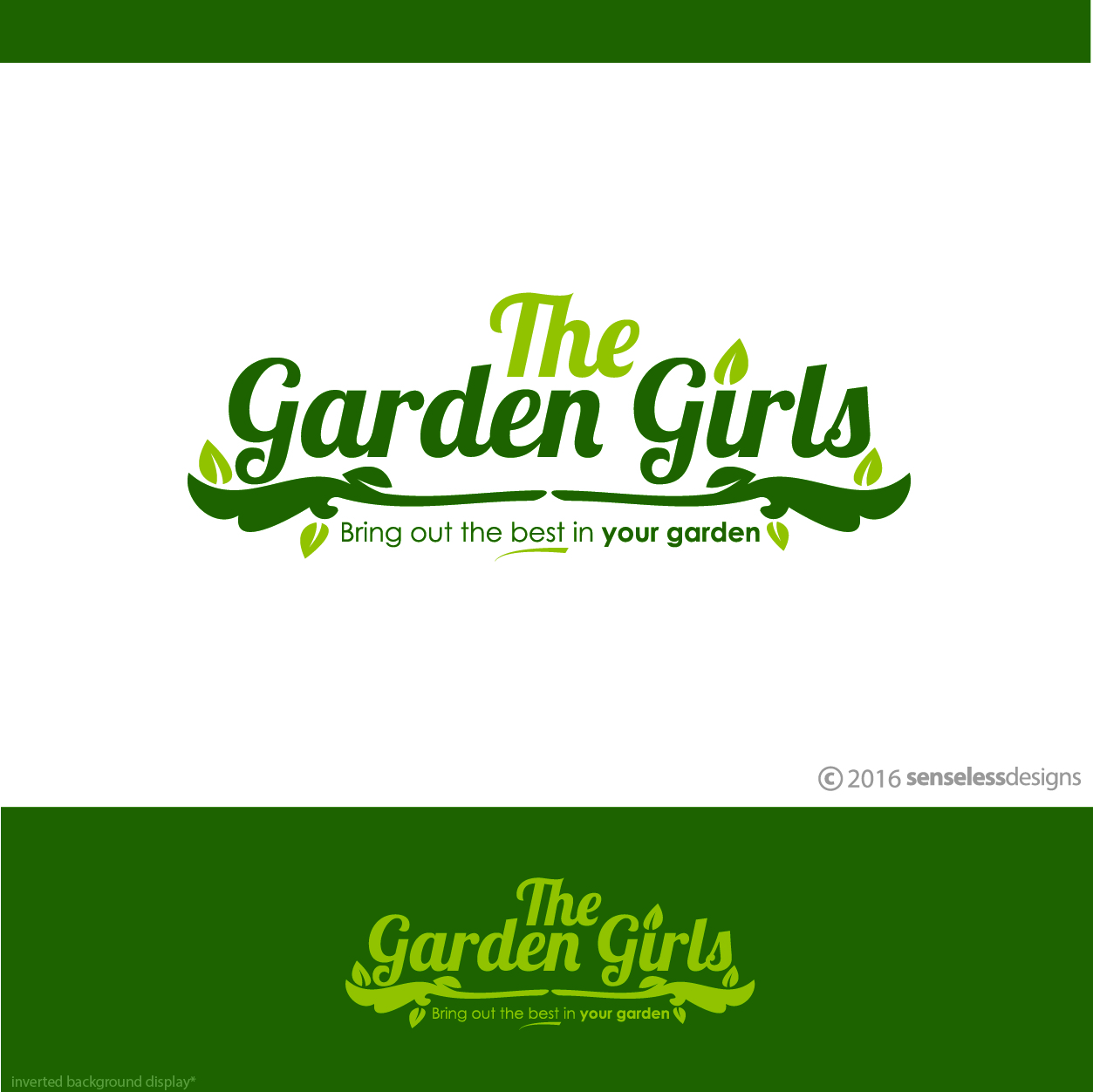 Logo Design by Senseless for The Garden Girls | Design #10712094