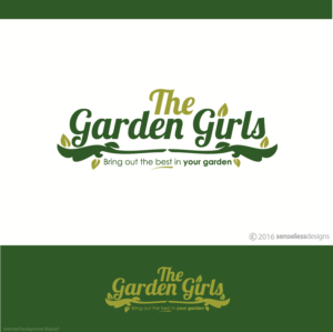 The Garden Girls (with and without the strap line please) | Logo Design by Senseless