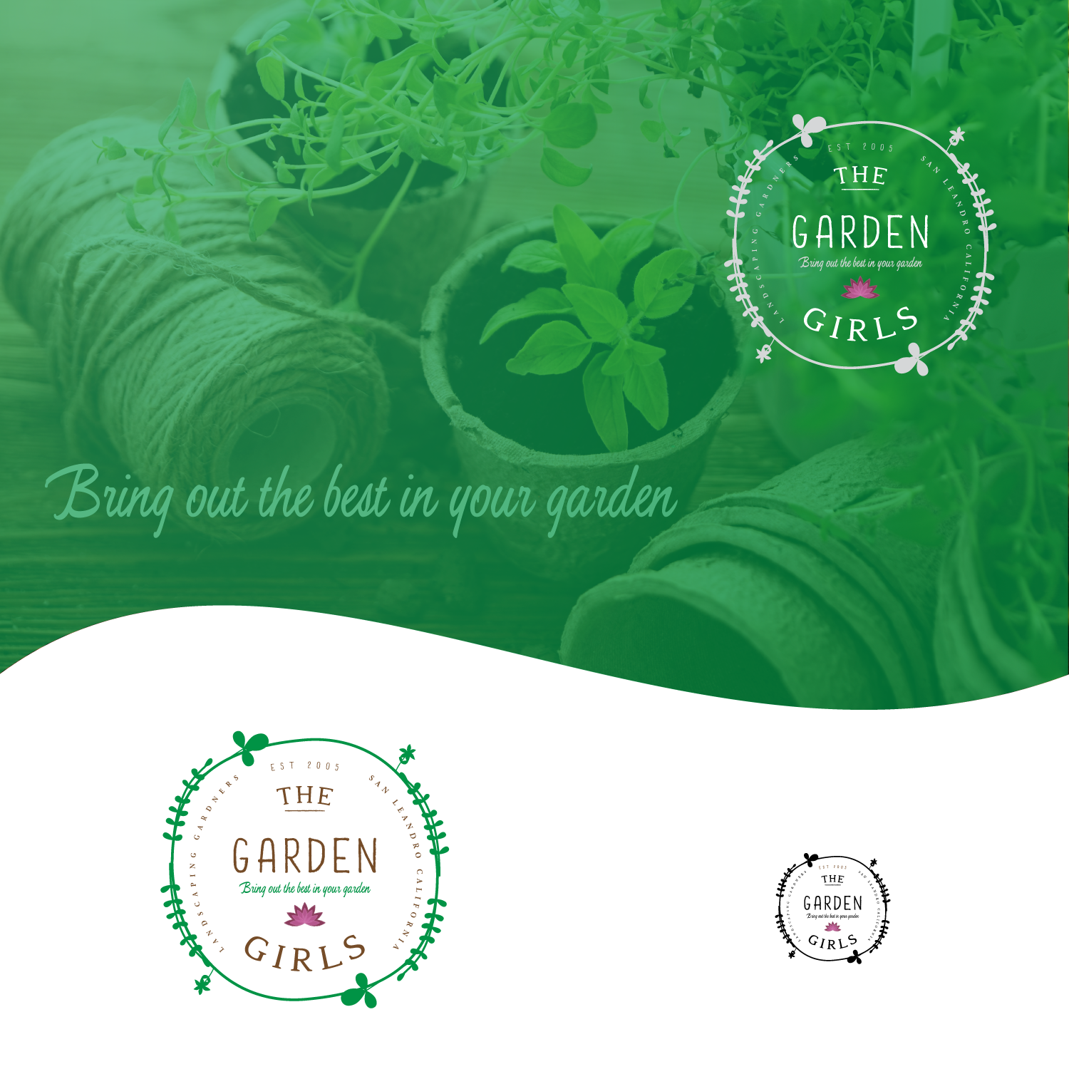 Logo-Design von Cafe Mount für The Garden Girls | Design #10819833